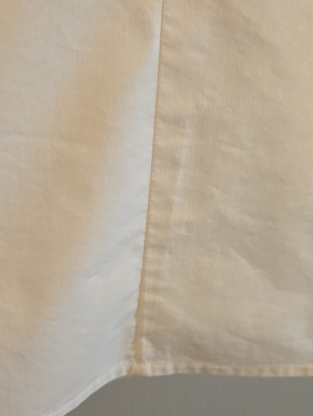 LOFT White Ruffle Front Button-Down Top - Picture 12 of 13